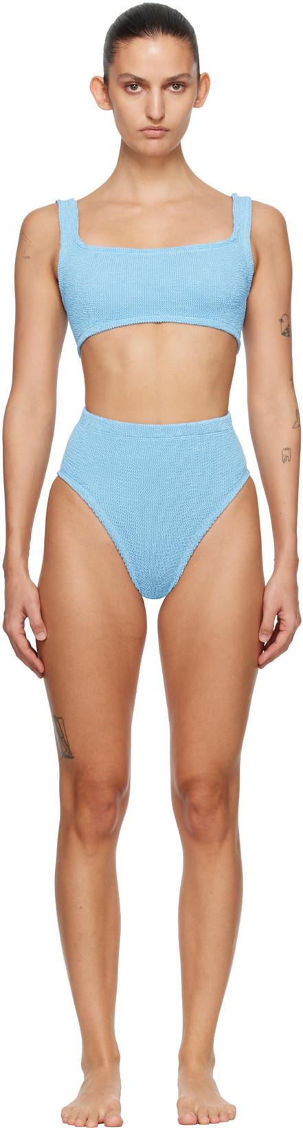 Blue Patricia Bikini by HUNZA G
