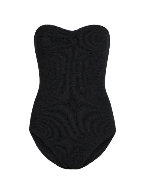 Brooke crinkled swimsuit by HUNZA G