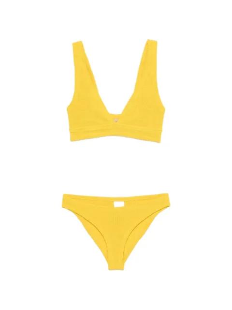 Carla crinkled bikini by HUNZA G