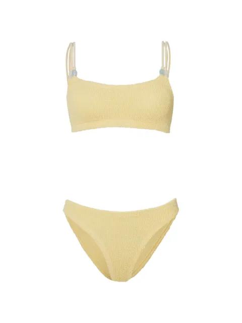 Cassie beaded bikini by HUNZA G