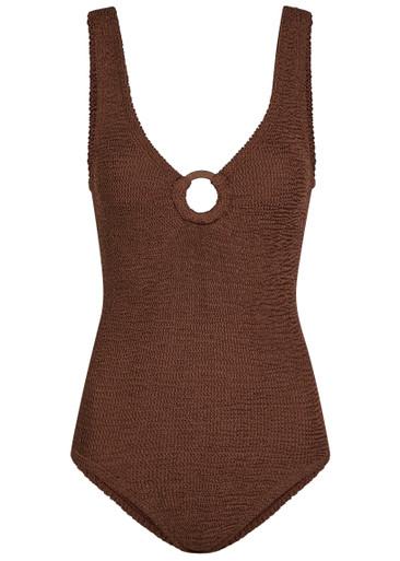 Celine crinkle swimsuit by HUNZA G