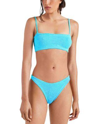 Gigi Under Band Bikini Top & Bottom by HUNZA G