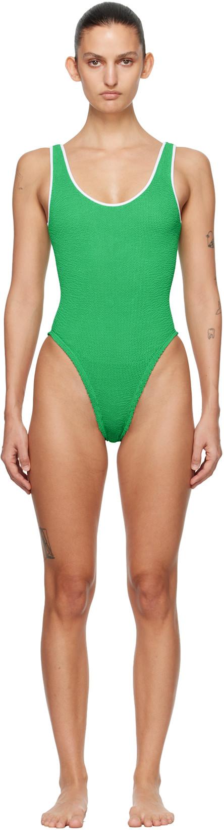 Green Faye Swimsuit by HUNZA G