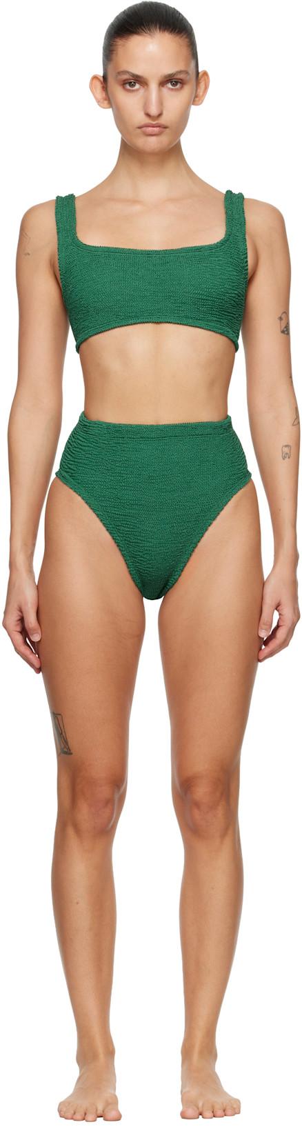 Green Patricia Bikini by HUNZA G