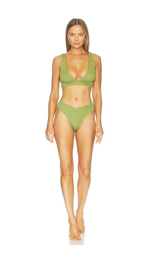 Hunza G Angel Bikini in Green by HUNZA G