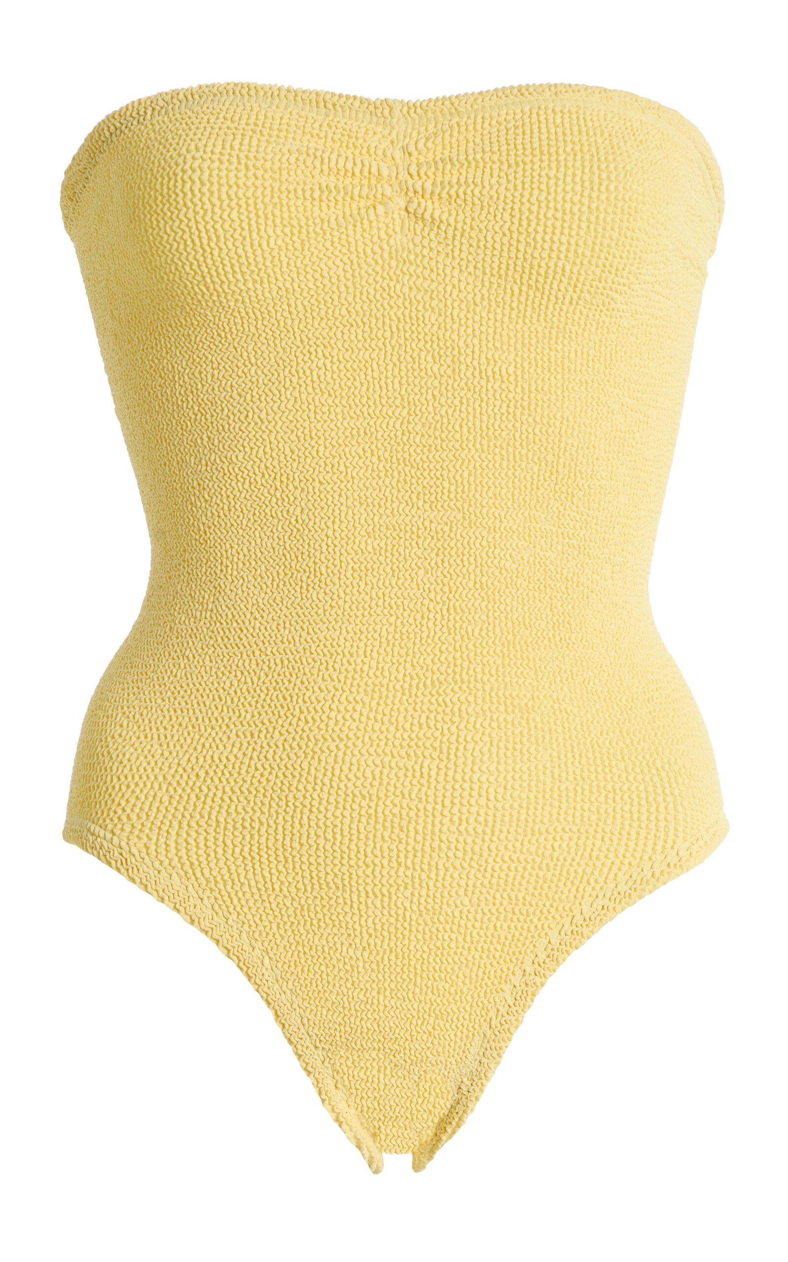 Hunza G Brooke One-Piece Swimsuit - Moda Operandi by HUNZA G