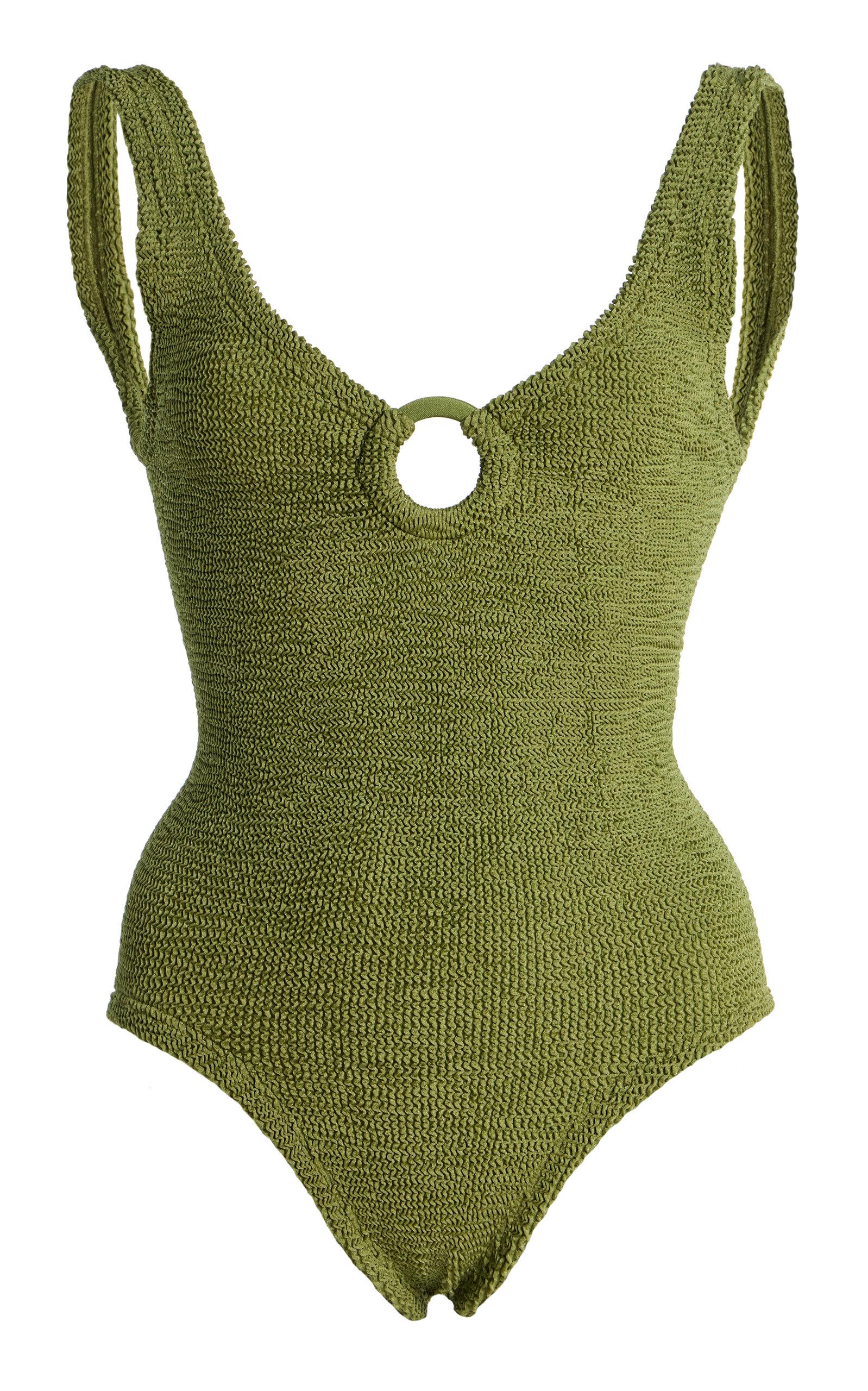 Hunza G Coverage Celine One-Piece Swimsuit - Moda Operandi by HUNZA G
