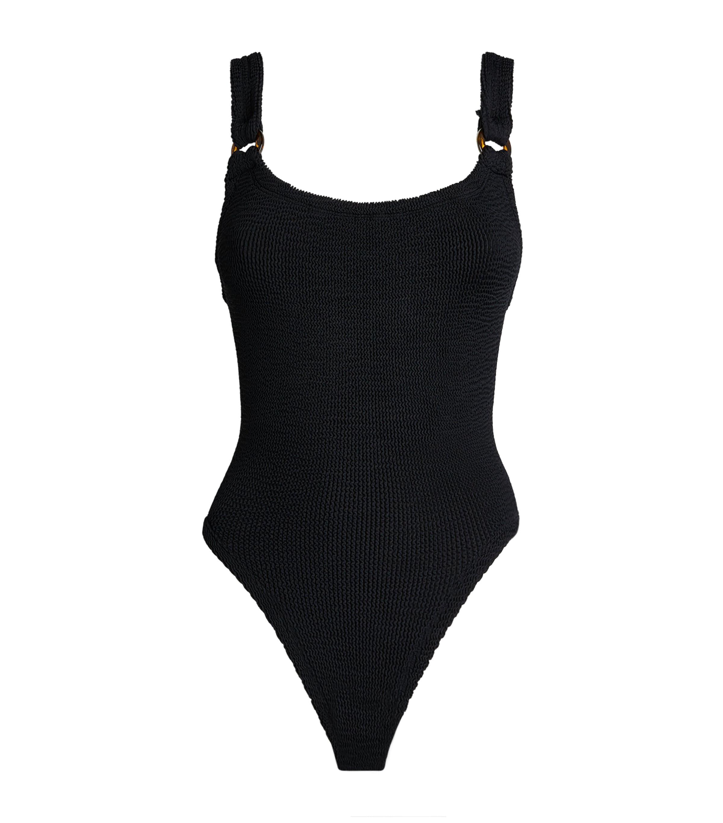 Hunza G Domino Ring Swimsuit by HUNZA G