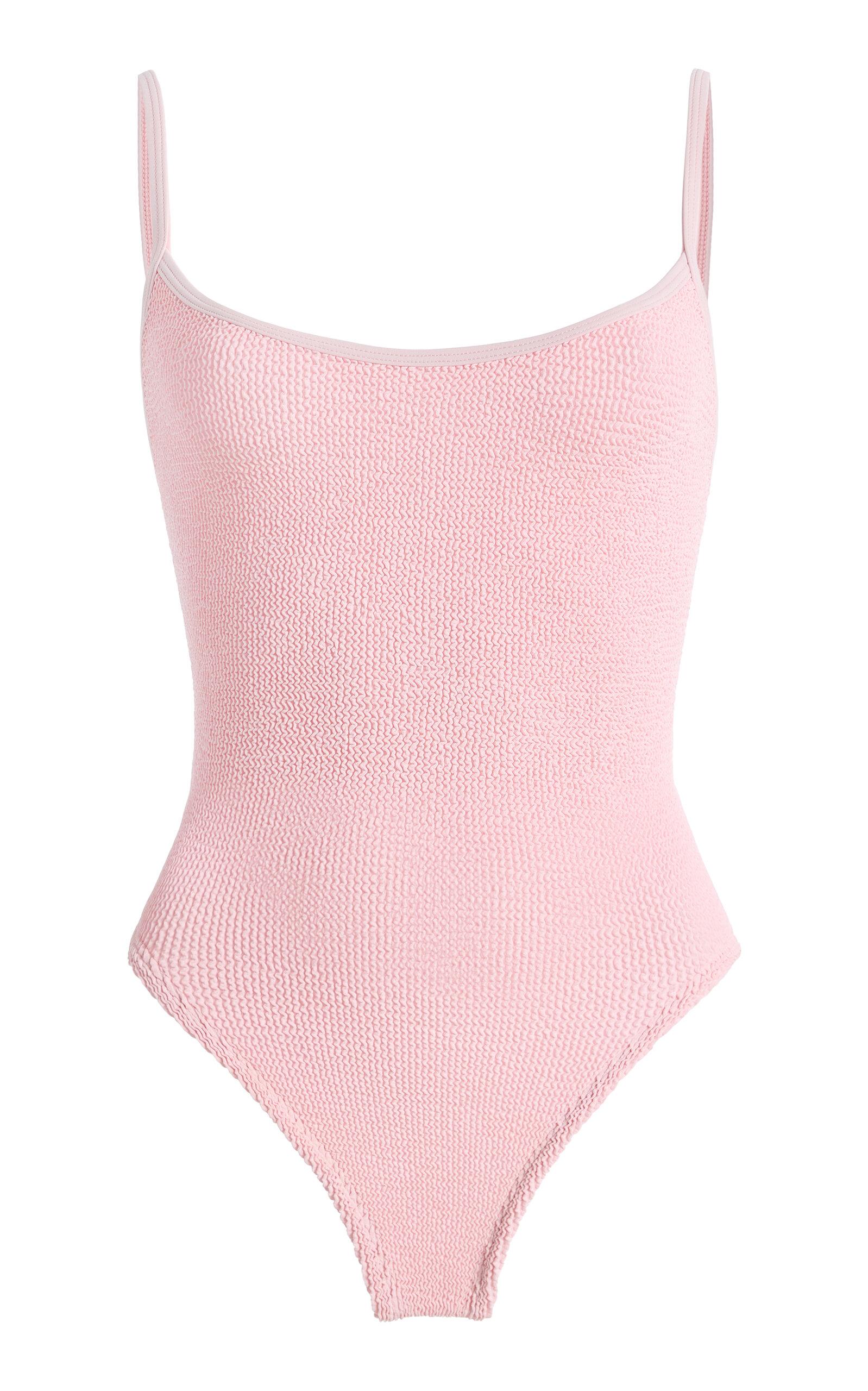 Hunza G Pamela One-Piece Swimsuit - Moda Operandi by HUNZA G