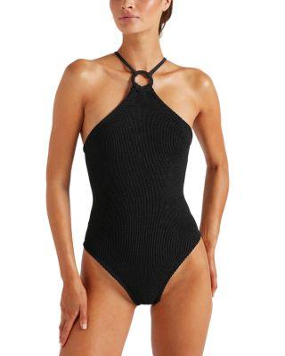 Jasmin Hoop One Piece Swimsuit by HUNZA G