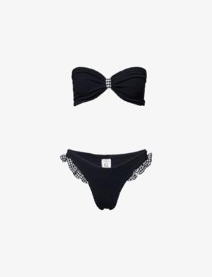 Jean Bikini Set by HUNZA G