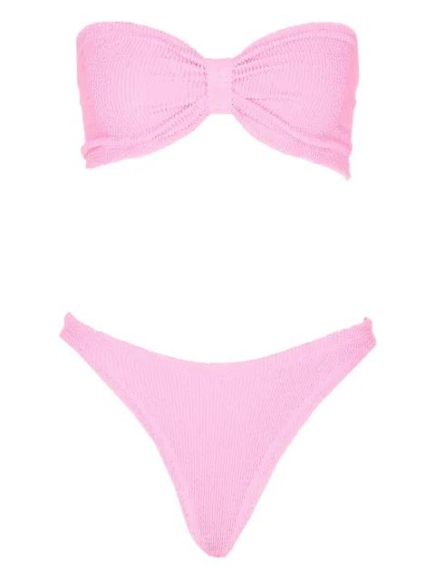 Jean knot bikini by HUNZA G