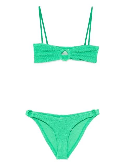 Misty hoop-detail bikini by HUNZA G