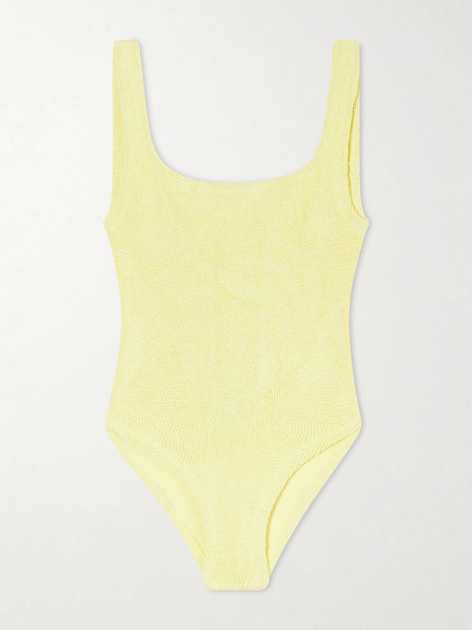 Original Crinkle™ swimsuit by HUNZA G