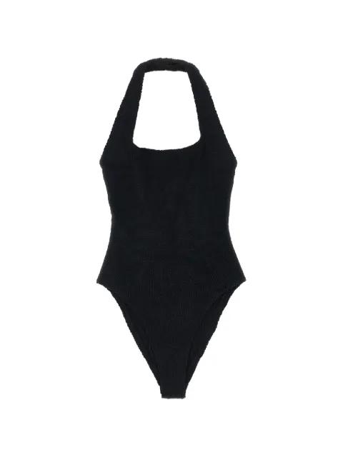Sandy crinkle swimsuit by HUNZA G