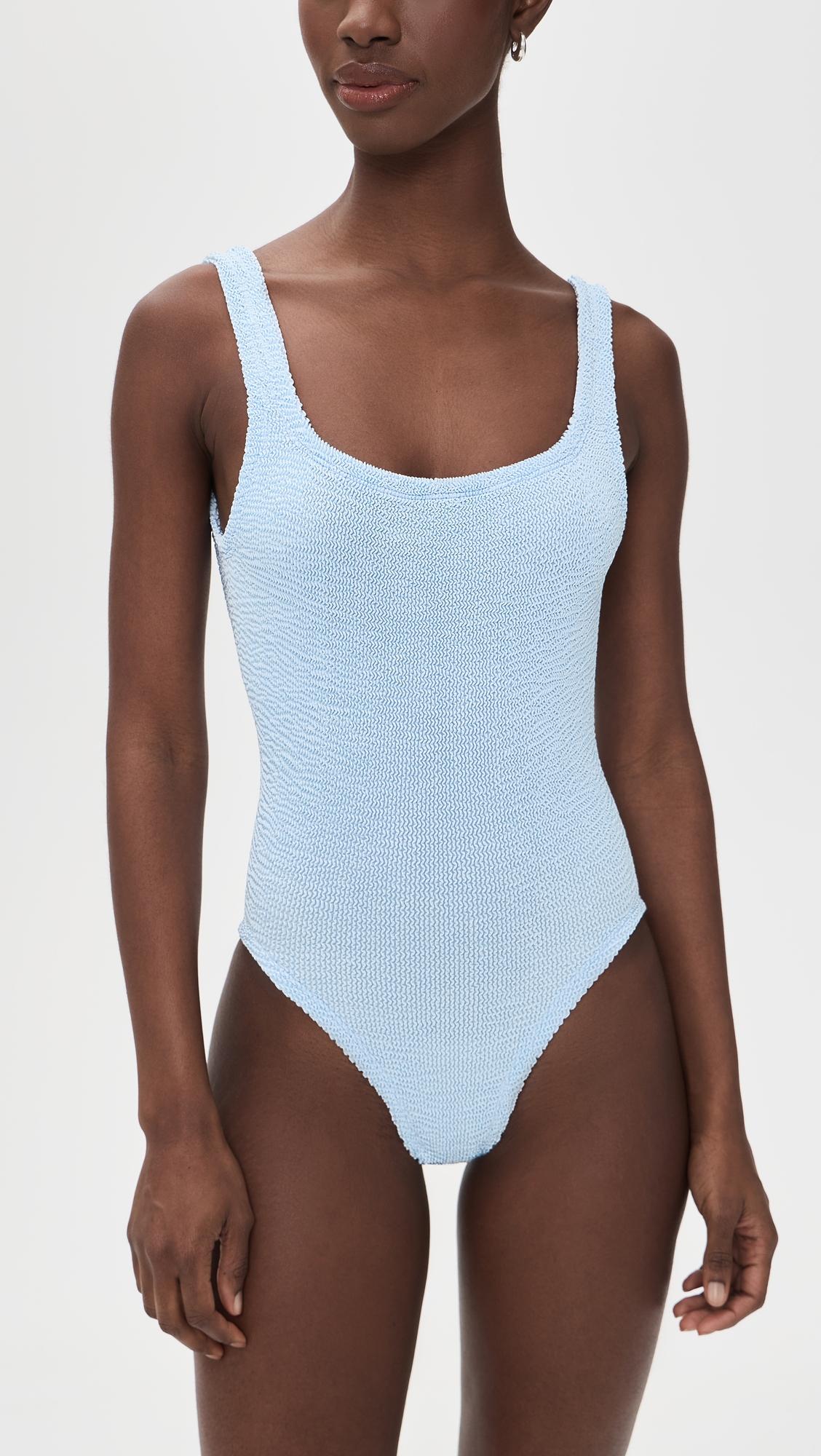 Square Neck Swimsuit by HUNZA G