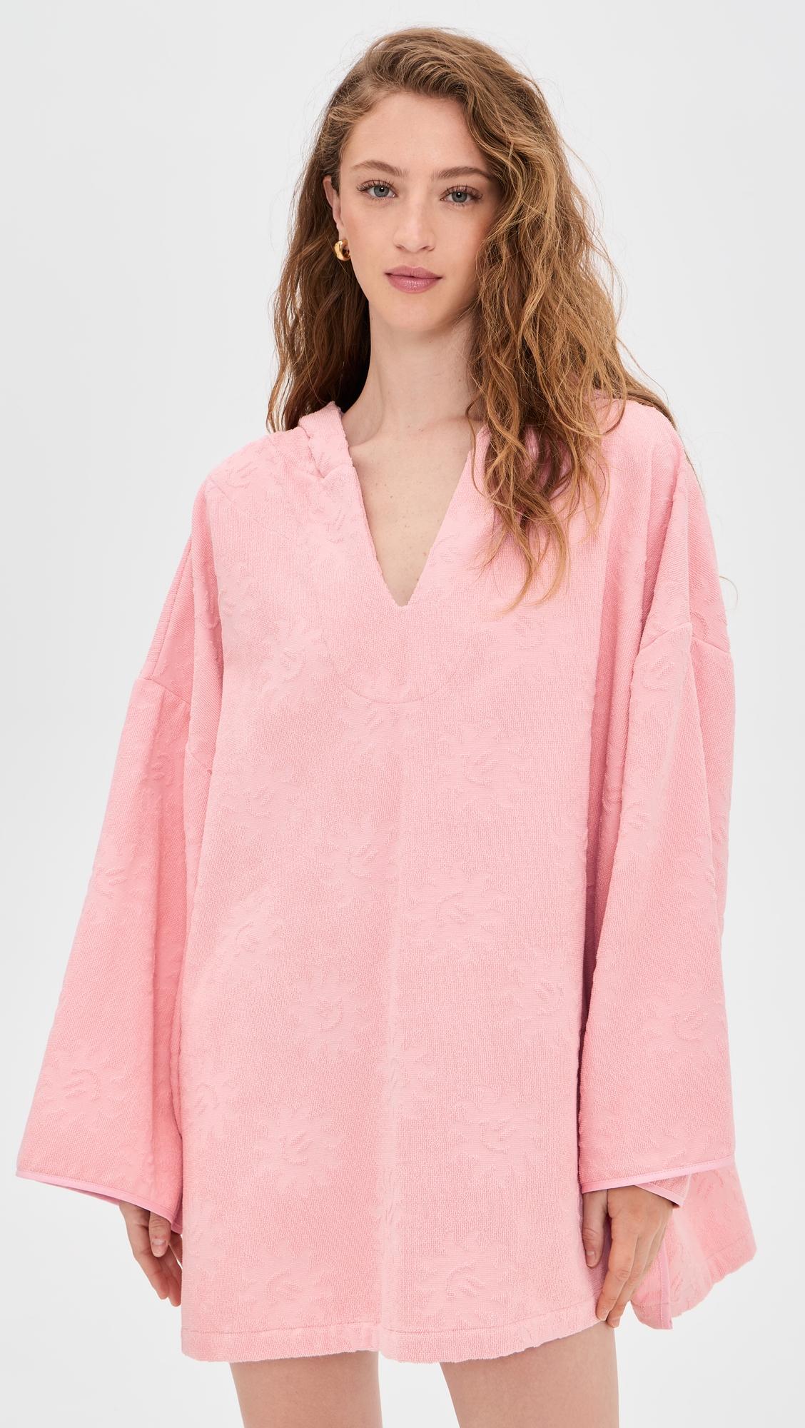 Sunny Terry Cloth Poncho by HUNZA G