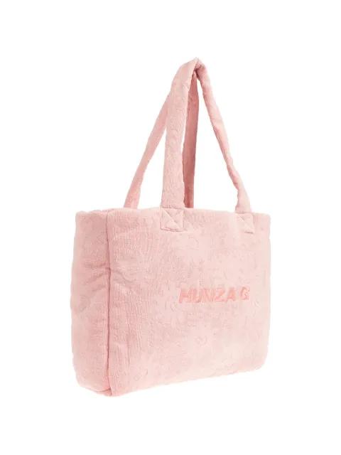 Sunny towelling tote beach bag by HUNZA G