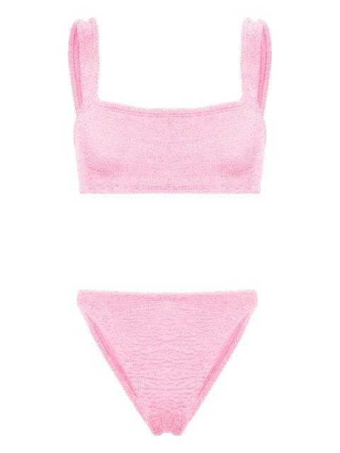Xandra crinkle bikini by HUNZA G