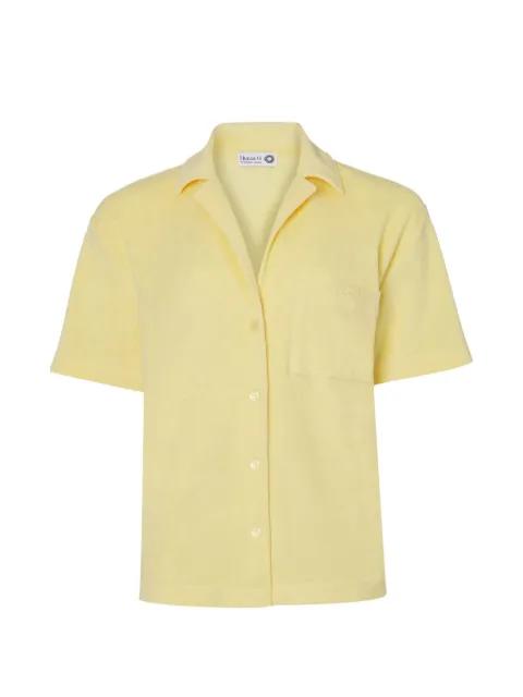 towelling short-sleeve shirt by HUNZA G