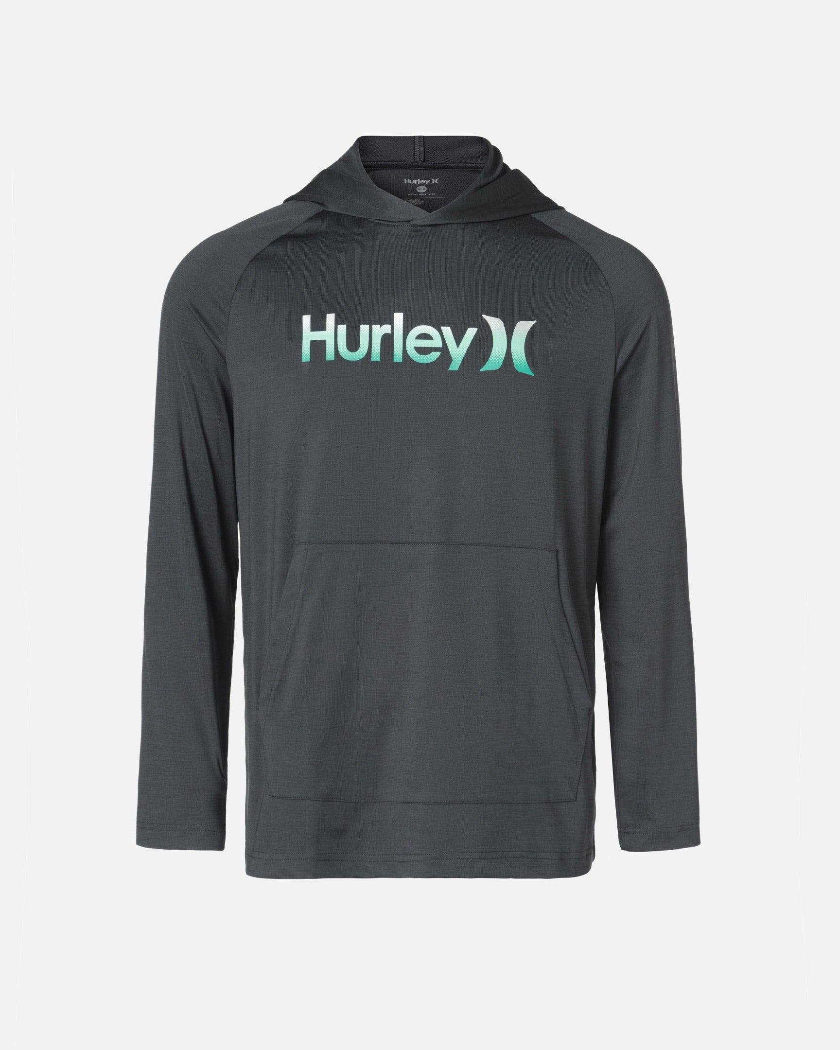 Essential One And Only Long Sleeve Hooded Rashguard by HURLEY