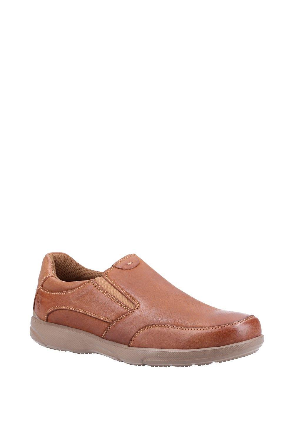 'Aaron' Leather Slip On Shoes by HUSH PUPPIES