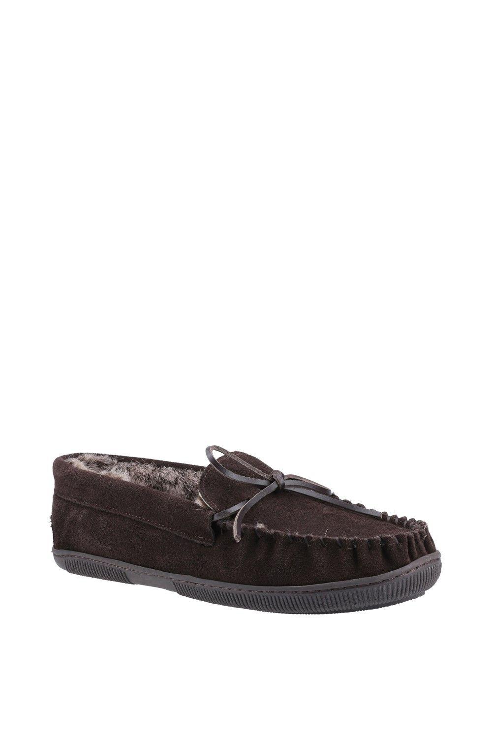 'Ace' Suede Slippers by HUSH PUPPIES