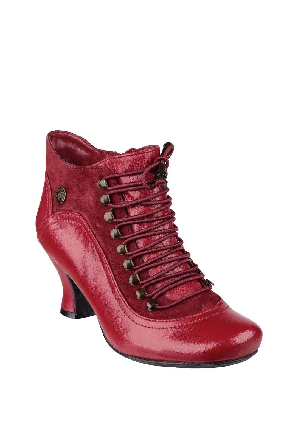 'Vivianna' Leather Ankle Boots by HUSH PUPPIES