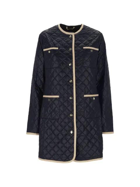 quilted contrast-trim jacket by HUSKY