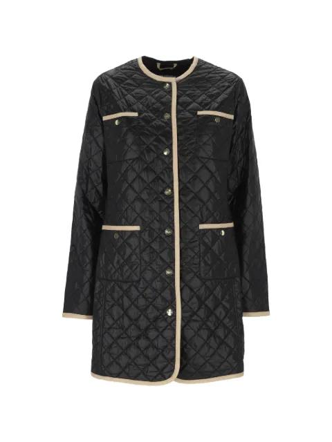 quilted contrast-trim jacket by HUSKY
