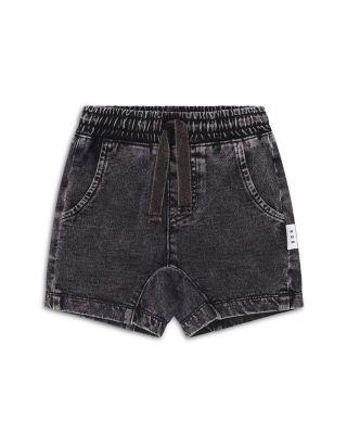 Boys' Knit Denim Gusset Shorts - Baby by HUXBABY