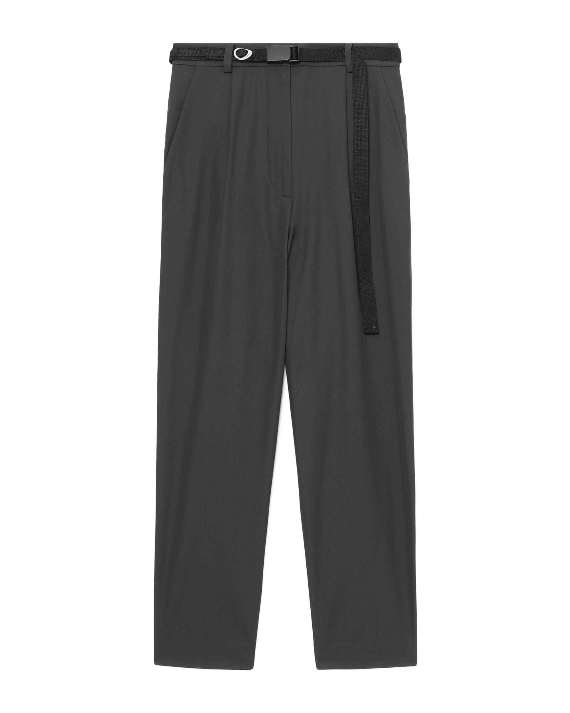 Belted relax fit pants by HYEIN SEO