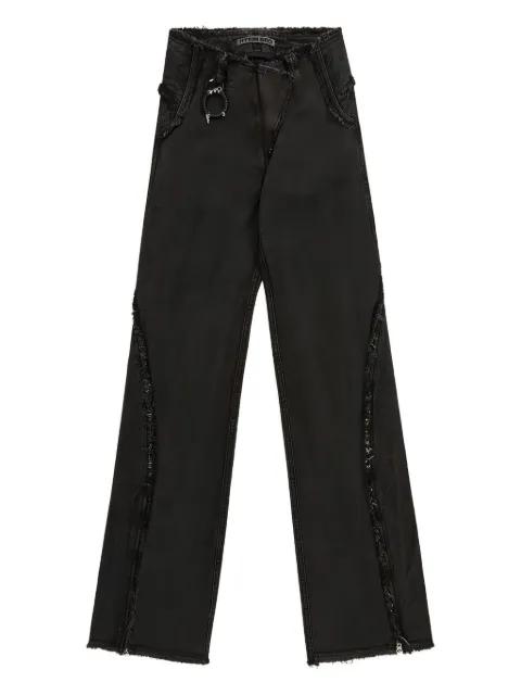 frayed-detailing jeans by HYEIN SEO