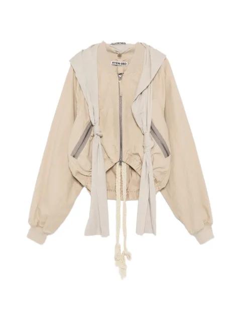 knotted-detail bomber jacket by HYEIN SEO