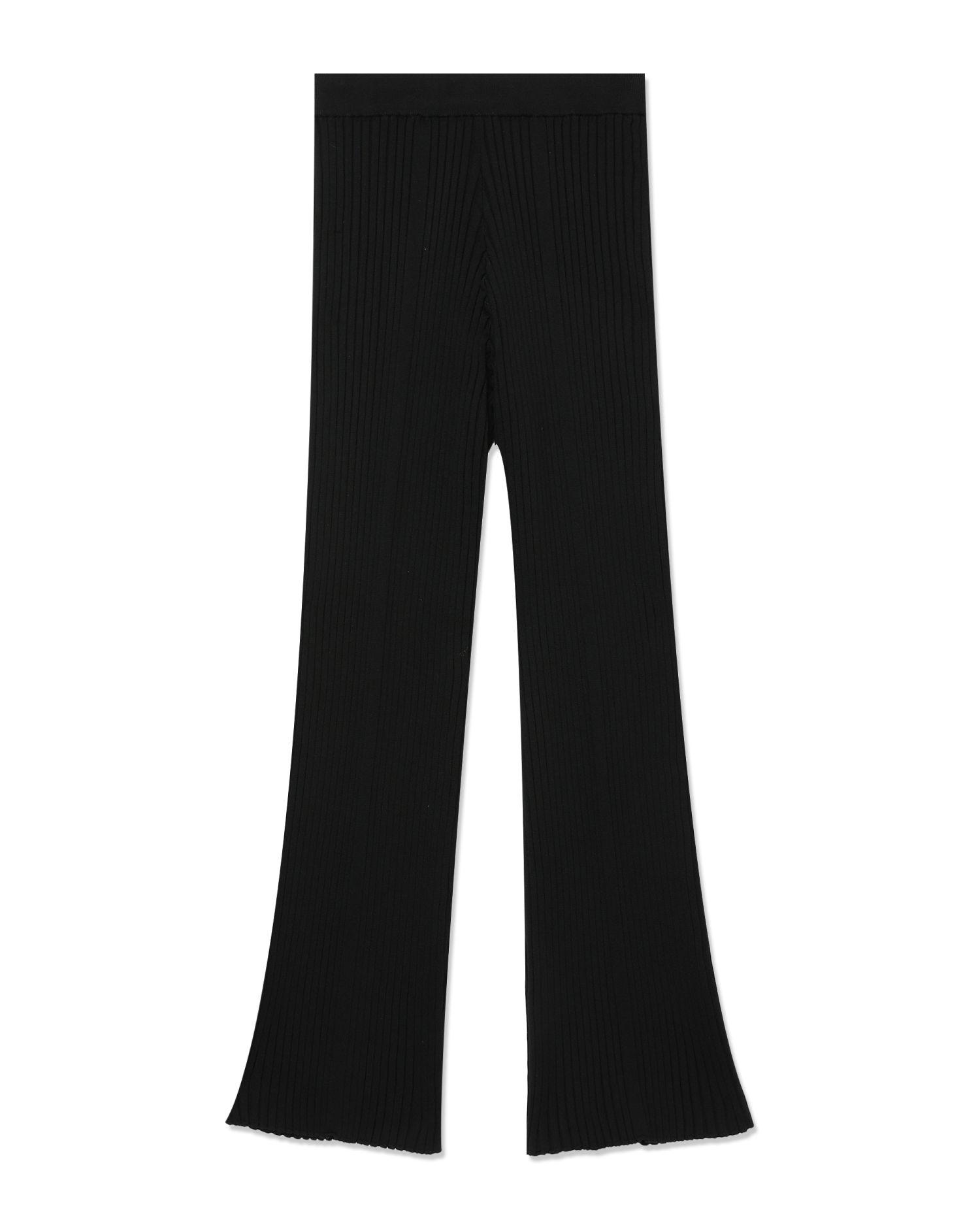 Ribbed flared pants by HYKE