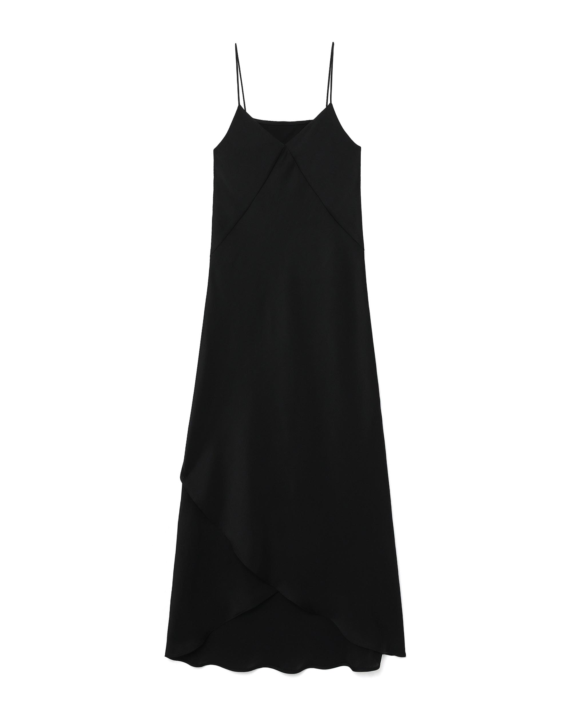 Satin slip dress by HYKE