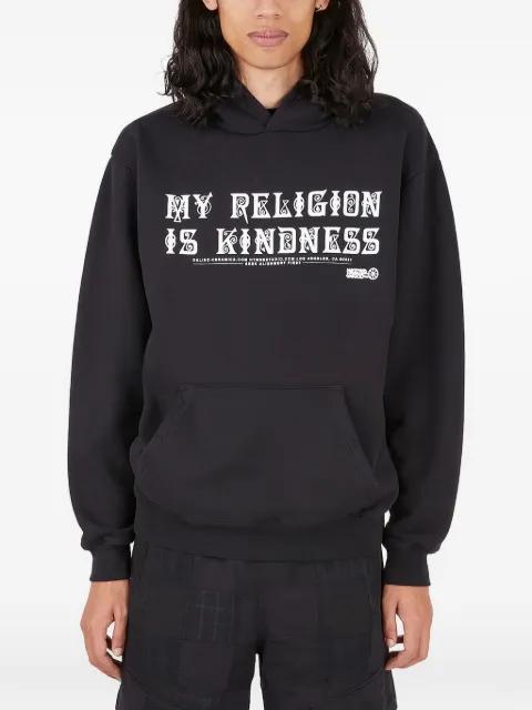 graphic-print kangaroo-pocket hoodie by HYMNE