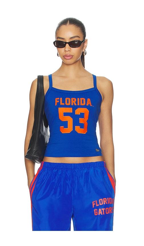 Hype and Vice University Of Florida Playmaker Tank Top in Blue by HYPE&VICE