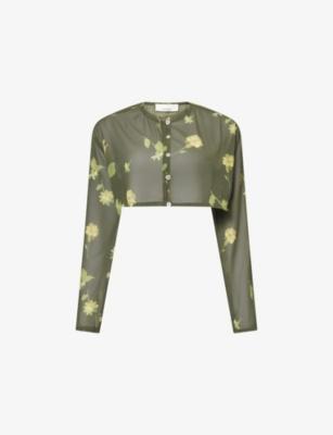 Kenny Floral Woven Top by HYPHEN