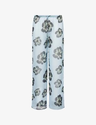 Kenny Wide-Leg Woven Trousers by HYPHEN