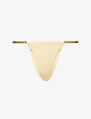 Tangy Adjustable Side-Strap Bikini Bottoms by HYPHEN