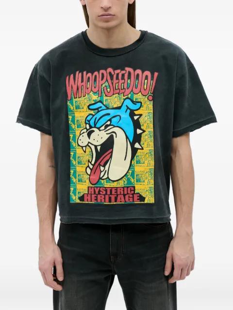 Bulldog T-shirt by HYSTERIC GLAMOUR