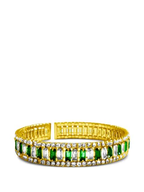 Lumière Royale crystal-embellished bracelet by HZMER JEWELLERY