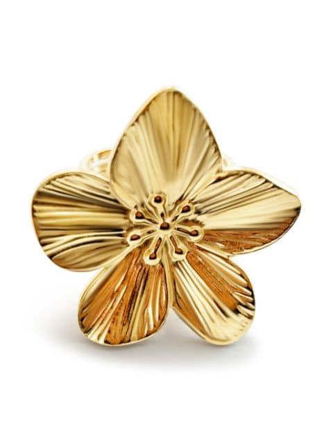 floral-detail ring by HZMER JEWELLERY