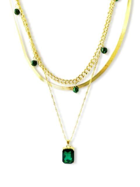 multi-chain necklace by HZMER JEWELLERY