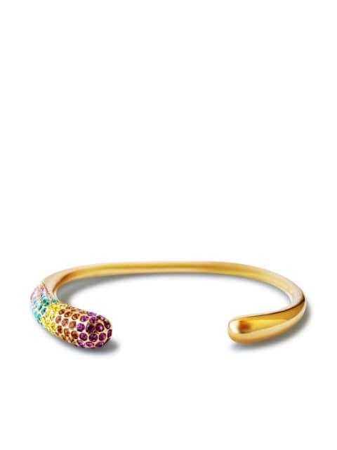 rhinestone-embellished bangle by HZMER JEWELLERY