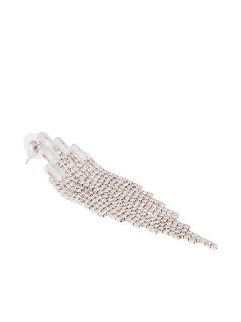 rhinestone-embellishment earrings by HZMER JEWELLERY