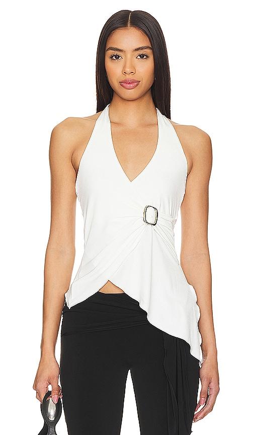 I.AM.GIA Amy Top in White by I.AM.GIA