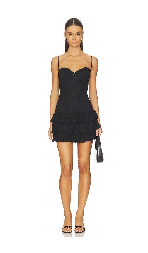 I.AM.GIA Arabelle Mini Dress in Black by I.AM.GIA