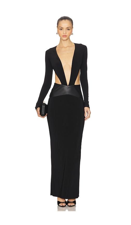 I.AM.GIA Carmina Maxi Dress in Black by I.AM.GIA